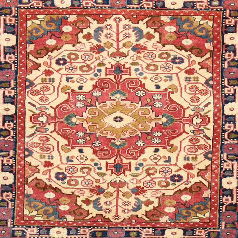 Southwestern Indoor Rug, Square 4'