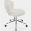 Fauteuil de bureau pivotant à 360 °, réglable en hauteur, fauteuil en tissu Teddy-95793881