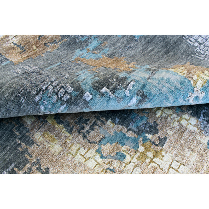 Abstract Area Rug, Rectangle 8' x 10'