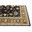 Shireena Oriental Hand-Knotted Rectangle 7'9" x 9'10" Wool Area Rug in Navy