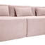 Canapé modulaire Boneless avec deux chaises longues courbées et cinq coussins de dossier-126758060