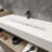 Albizu 114" Wall-Mounted Double Bathroom Vanity-69316027