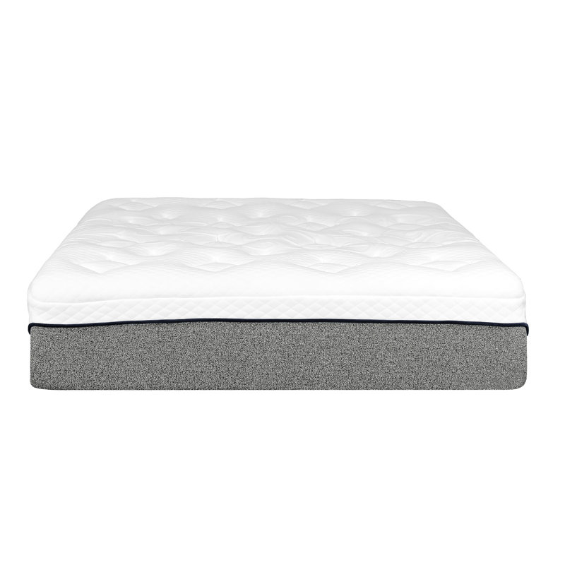 Matelas en mousse viscoélastique gélifiée de 13 pouces pour lit très grand, 1 réduction par transfert de mouvement, et plateau supérieur ultra serré avec mousse réactive, sommeil frais, livraison compressée