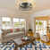 46cm Farmhouse Caged Ceiling Fan with Light Kit and Remote