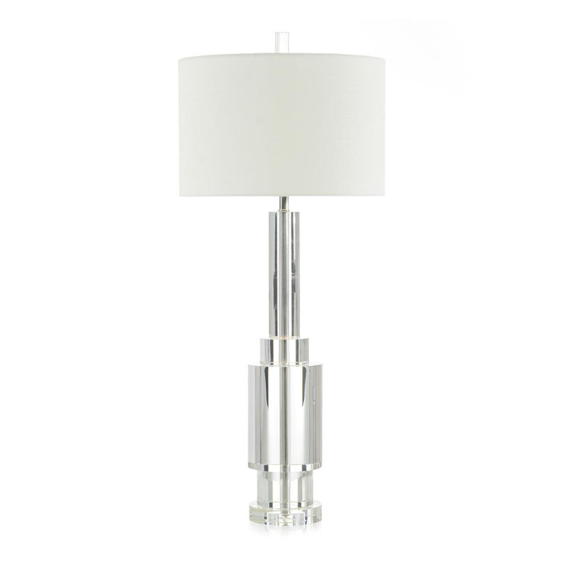 Stepped Deco Crystal Lamp