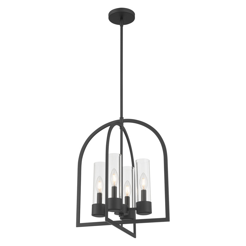 Luminaire suspendu 4 lumières Evandrel