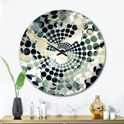 Horloge murale de camouflage Industrial Edge