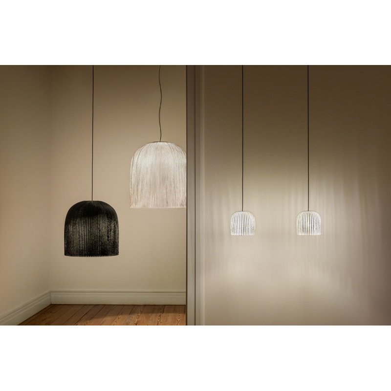 Onn Pendant, Yes, 26.4" H x 26" W x 26" D, White