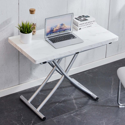 Table basse ajustée avec table d'appoint