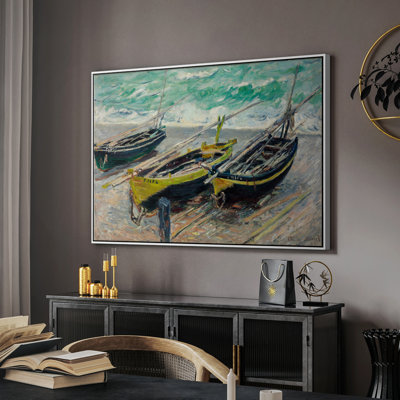 Impression nautique rétro sur toile Lxxvii