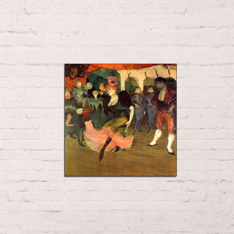 Chilperic by Henri De Toulouse-Lautrec - Wrapped Canvas Painting, 70cm H x 70cm W x 1.8cm D