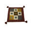Tapis tribal multicolore Indo Gabbeh multicolore 1 pi 5 po x 1 pi 5 po