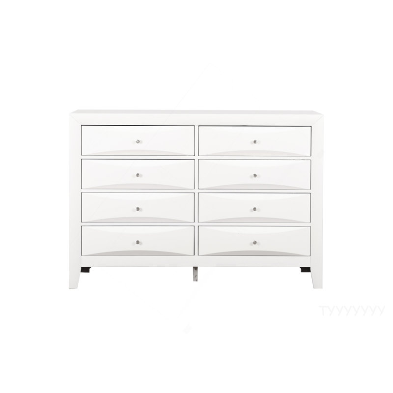 Commode Marilla, blanc, Blanc