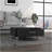 Coffee Table, One Drawer, Four Legs, Black