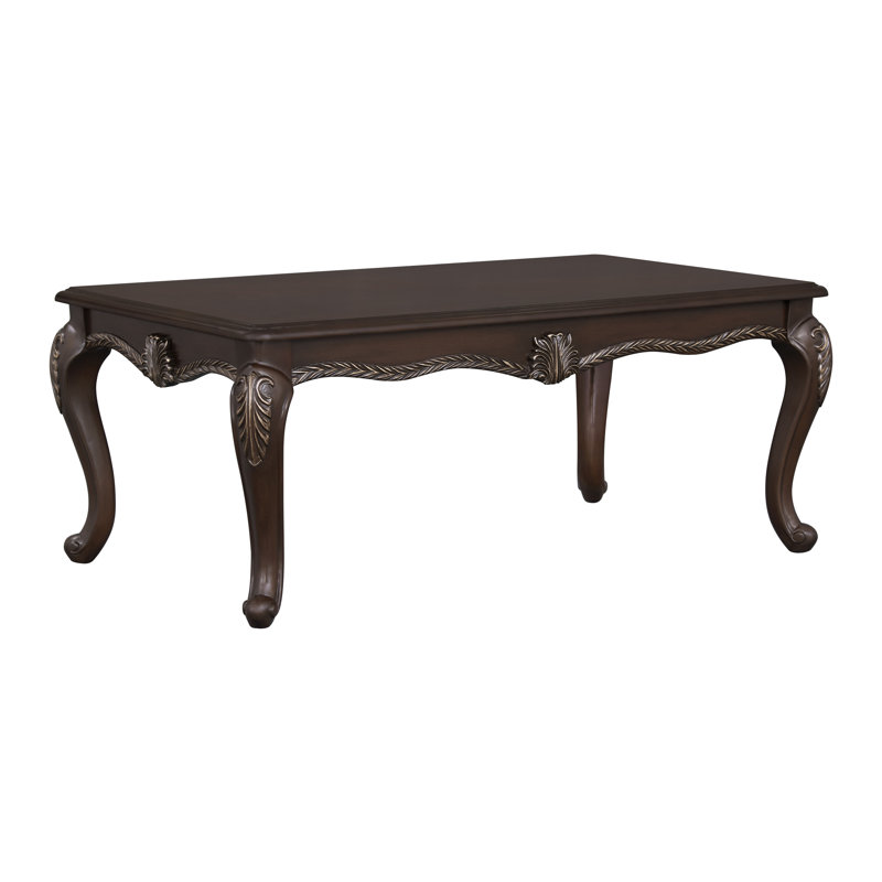 Table basse, finition cerise