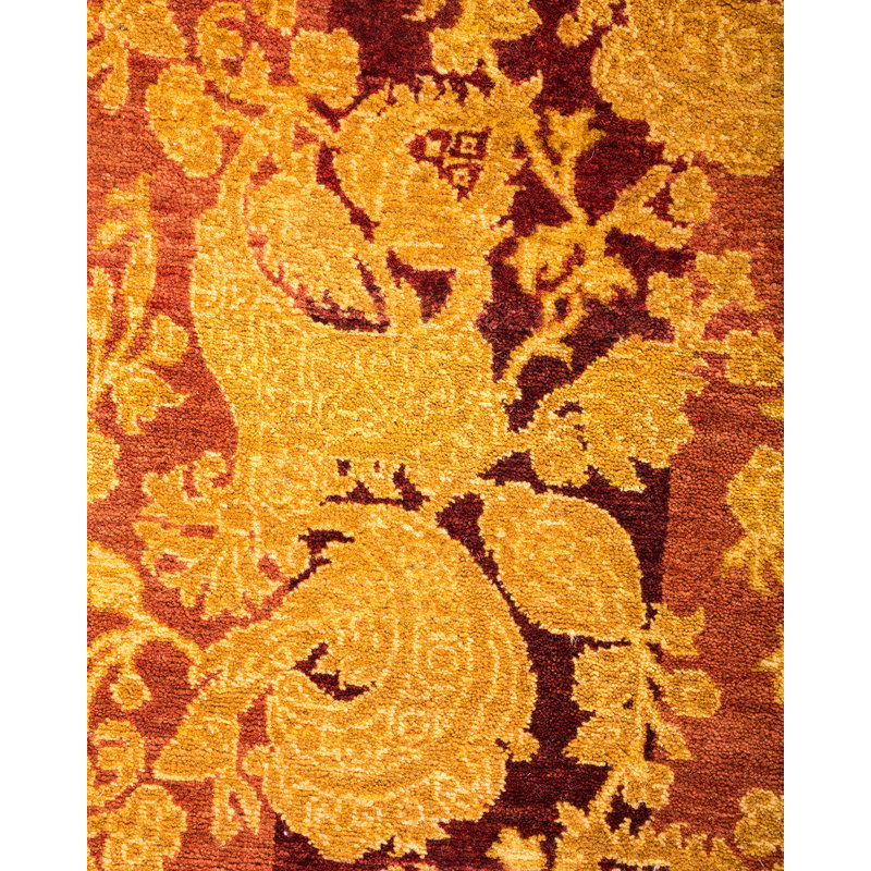 Classic One-of-a-Kind 6' 0" x 6' 4" Hand Knotted Area Rug
