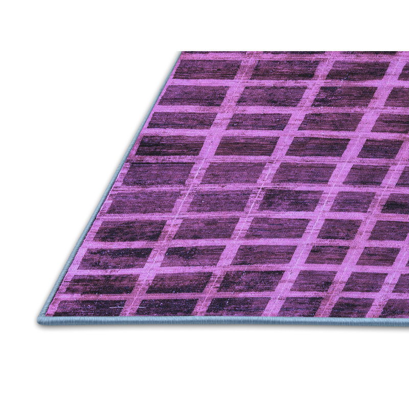 Tapis oriental en laine et polyester tissé à la machine Mandil, Rectangle 2 pi x 3 pi