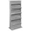 Wood Free Standing Magazine Rack-328041036