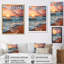 «Adryian Beach Photo Golden Sands», reproduction d'art sur toile encadrée-1460148740-1460148751