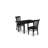  Rectangular Solid Wood Top With Butterfly Leaf Dining Table Set-1047949243-1047949244-1064996736