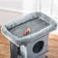 Cat Tree Tower for Indoor Kittens Cat Scratching Post Grey