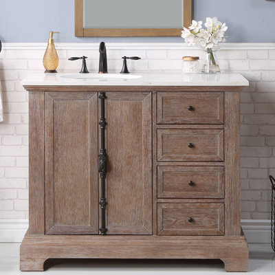 Ensemble de meuble-lavabo simple l 42 po x P 23 po x H 36 po Tolliver