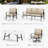 Tapasi Outdoor Patio Conversation Furniture Set-140636248