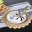 Patrice Handmade Jute Geometric Round 15" Placemat