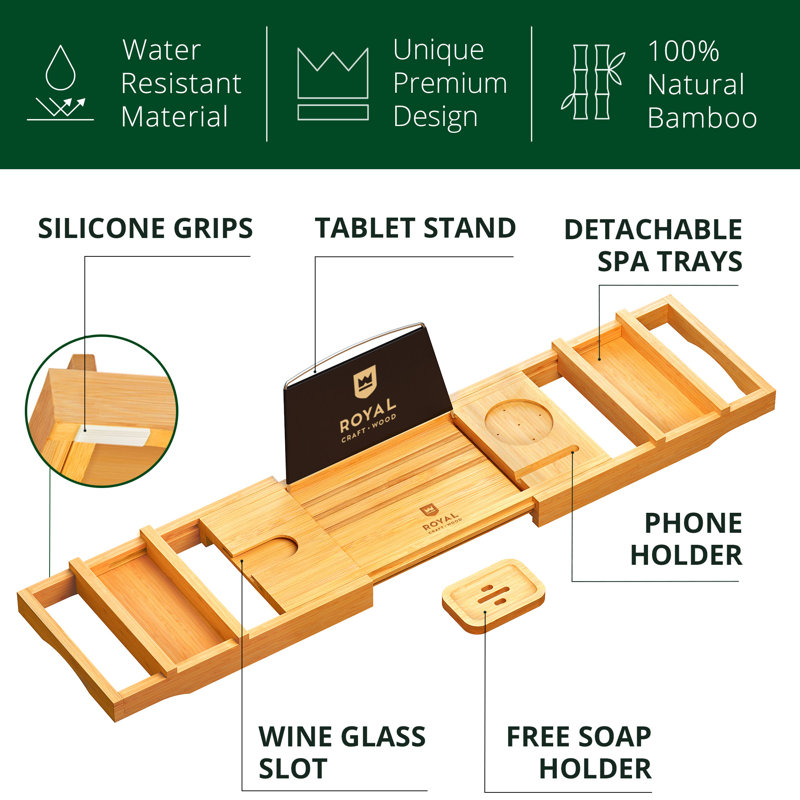Bath Caddy, Natural