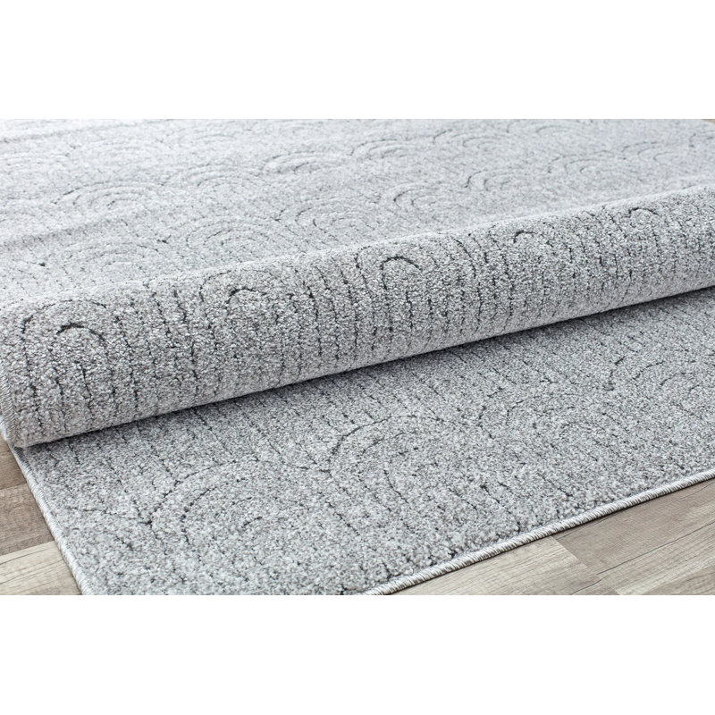 Tapis contemporain en quartzite Cadence, Rectangle 2 pi x 4 pi