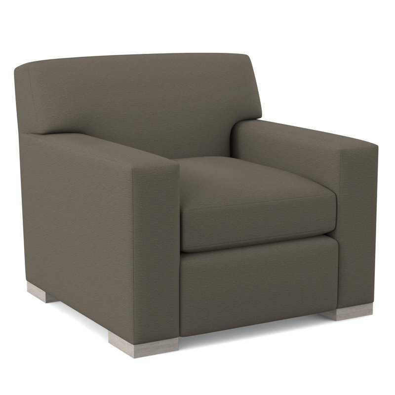 Elkins Armchair, Margaret Lagoon, Bisque