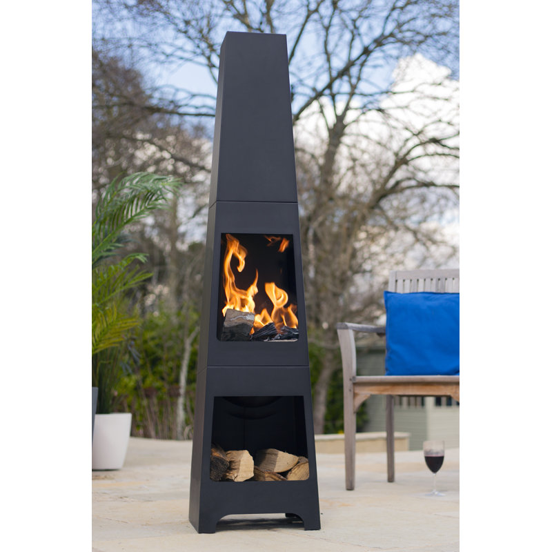 Square Steel Chimnea