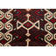 Tapis brun / beige en laine noué à la main de conception unique 2 pi 6 po x 3 pi 7 po Aldric