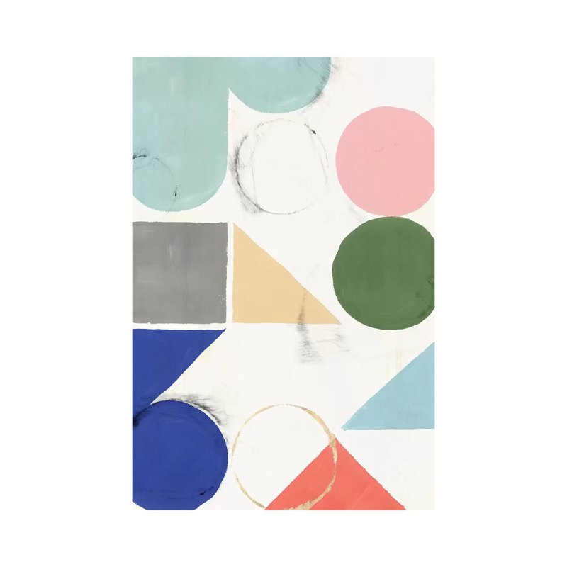 Fusion II by Isabelle Z - Print on Canvas, Wrapped Canvas, 66.04 cm H x 45.72 cm W x 1.91 cm D