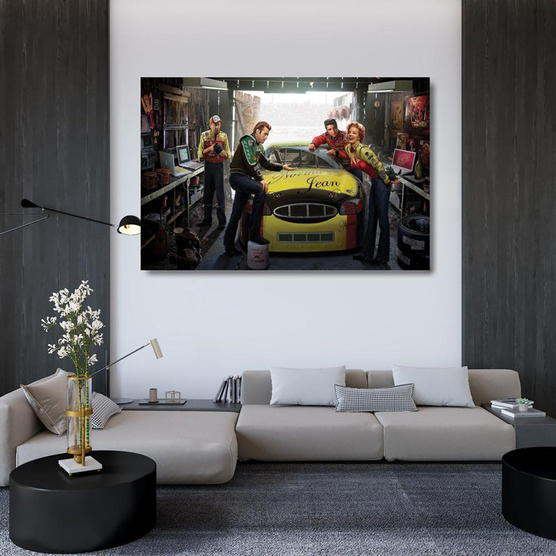 «Red Barrel Studio®», art sur toile tendue par Consani, Chris, H 33 po x l 48 po