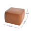 Upholstered Square Ottoman