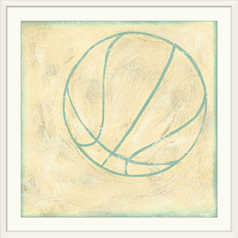 « basket rules », impression sur toile, H 35 po x l 35 po x P 1,5 po, Toile tendue