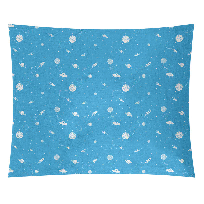Tapisserie elizabeth space outer par katelyn Avicia, H 91 po x l 107,5 po, Intérieur