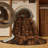Machine Washable Botanical Brown Area Rug-519184479