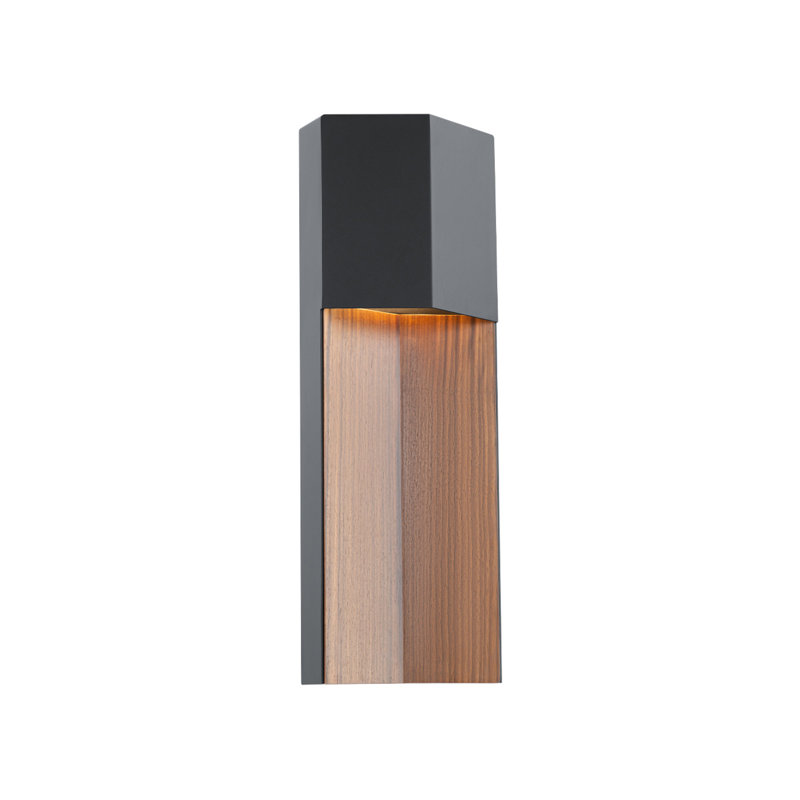 Plafonnier encastré d'extérieur 1 lumière DEL Dusk, H 20 po x l 3,63 po x P 7 po, 14,4 W