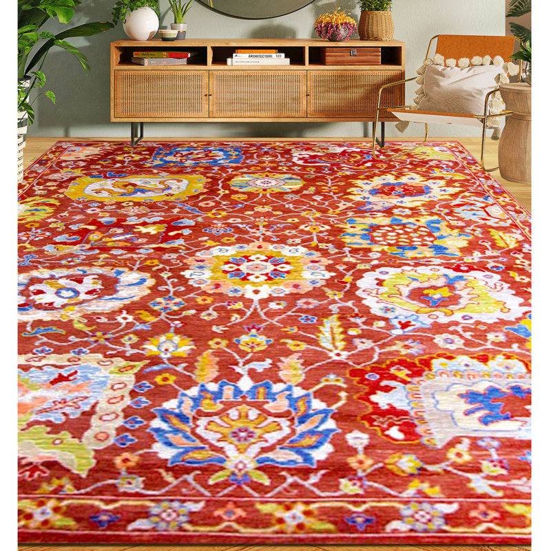 Abstract Area Rug, Rectangle 9' x 12'