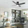 Jonas 40'' Ceiling Fan with LED Light and Remote Control