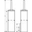 AXOR Universal Rectangular Toilet Brush Holder Wall-Mounted