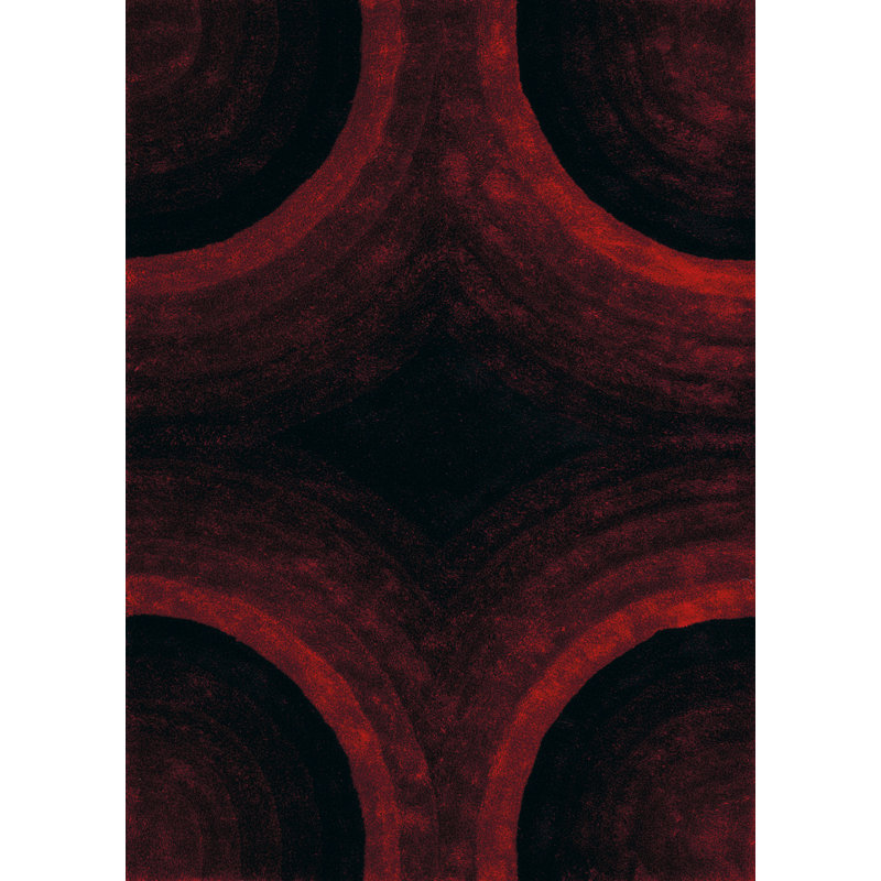 Tapis rouge Fitts, 5 pi 3 po x 7 pi 2 po