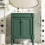 Meuble-lavabo 24 po avec décor élégant - Quincaillerie d'évier moderne