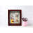 Airyonna Mahogany Solid Wood Storage Shadow Box Picture Frame