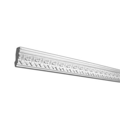 2-5/8 in x 1-1/4 in x 94-1/2 in Leaf Polyurethane Crown Moulding Pro Pack 31-1/2 LF