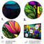 «Colorful Jungle», art mural en métal Jungle-590422262