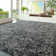 Geyer Shaggy Dark Grey Rug