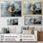 Ours blanc polaire - impression-301203945-301203944